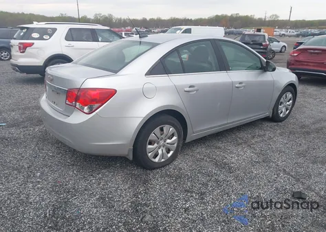 2012 Chevrolet Cruze Ls из США, поврежденный, VIN 1G1PC5SH8C7116492